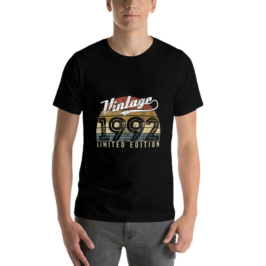 Vintage 1992 Limited Edition 30 Years Old 30th Birthday  Slim-fit Cut T-Shirt
