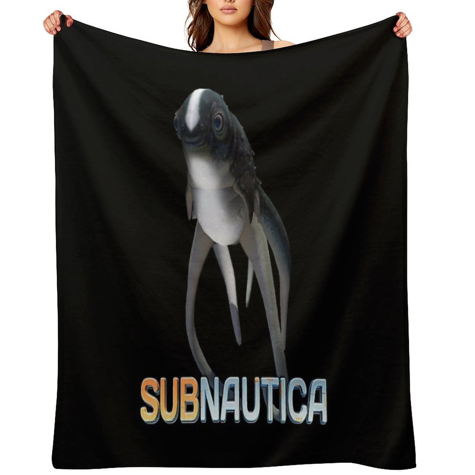 Subnautica - Cuddlefish Machine-washable Throw Blanket