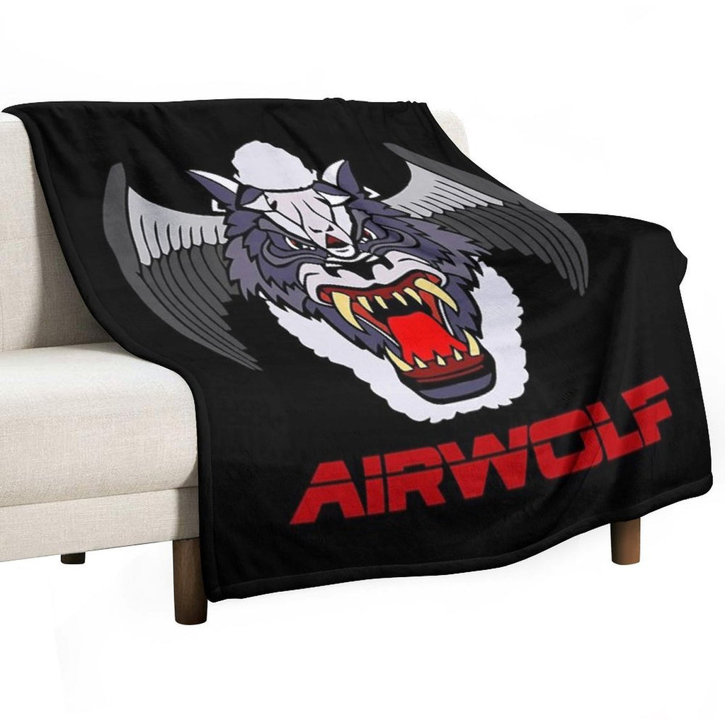 Airwolf Lightweight Throw Blanket