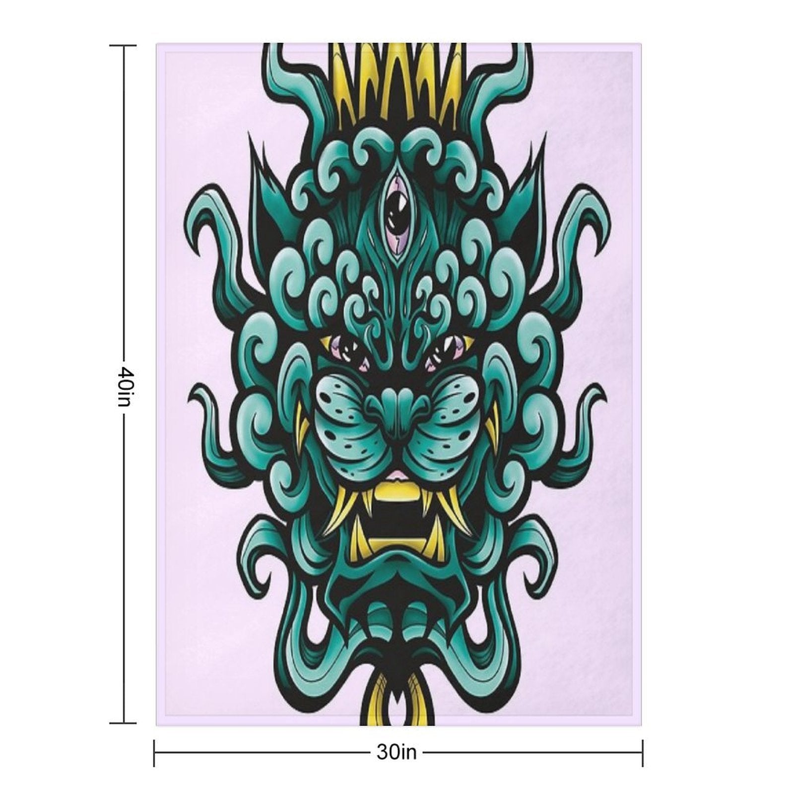 Osmose - Tattoo Studio Anti-pilling Throw Blanket