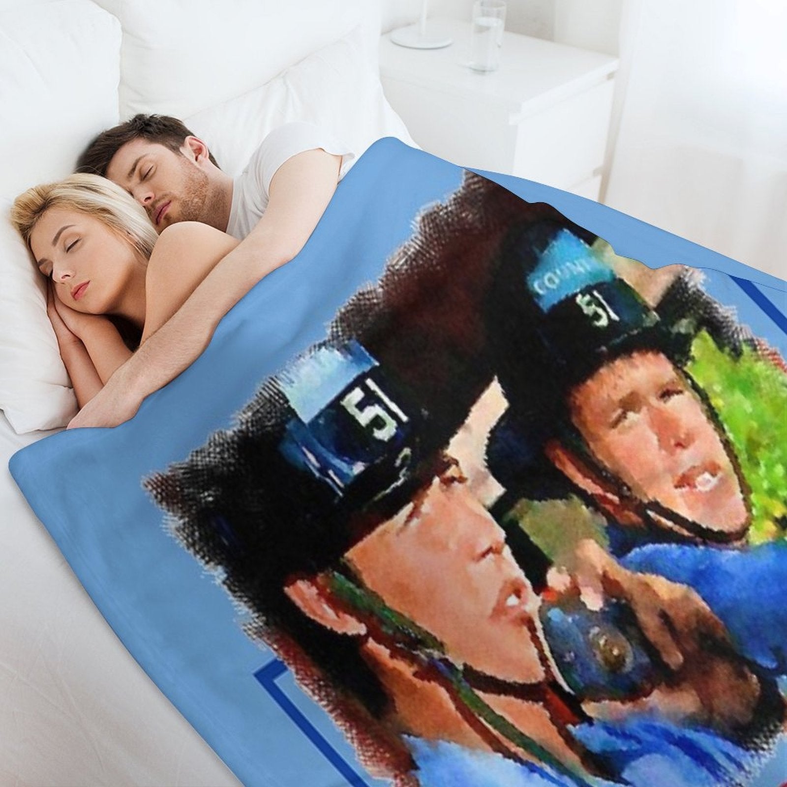 Emergency Paramedics Velvety-soft Throw Blanket