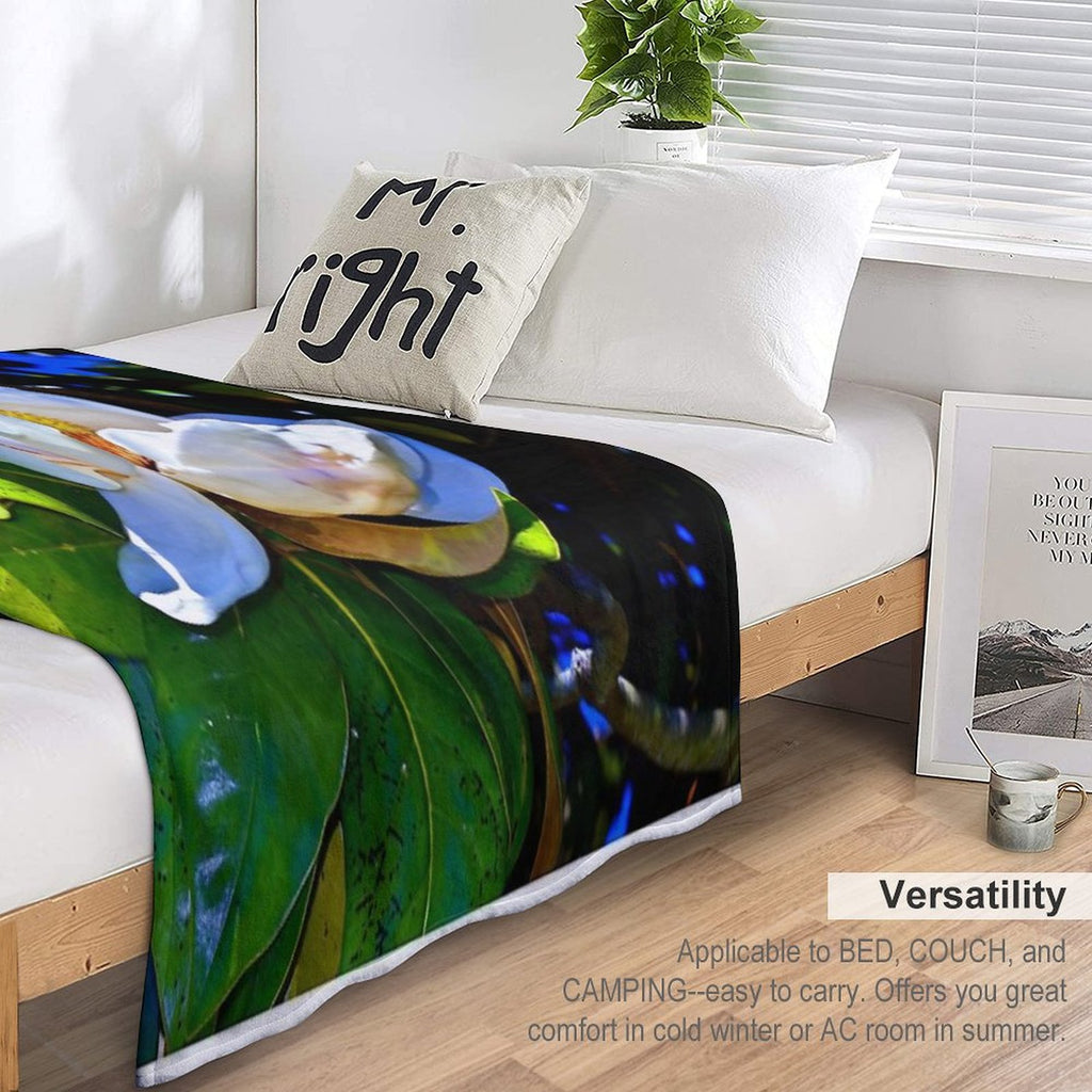 Magnolia Eco-conscious Throw Blanket
