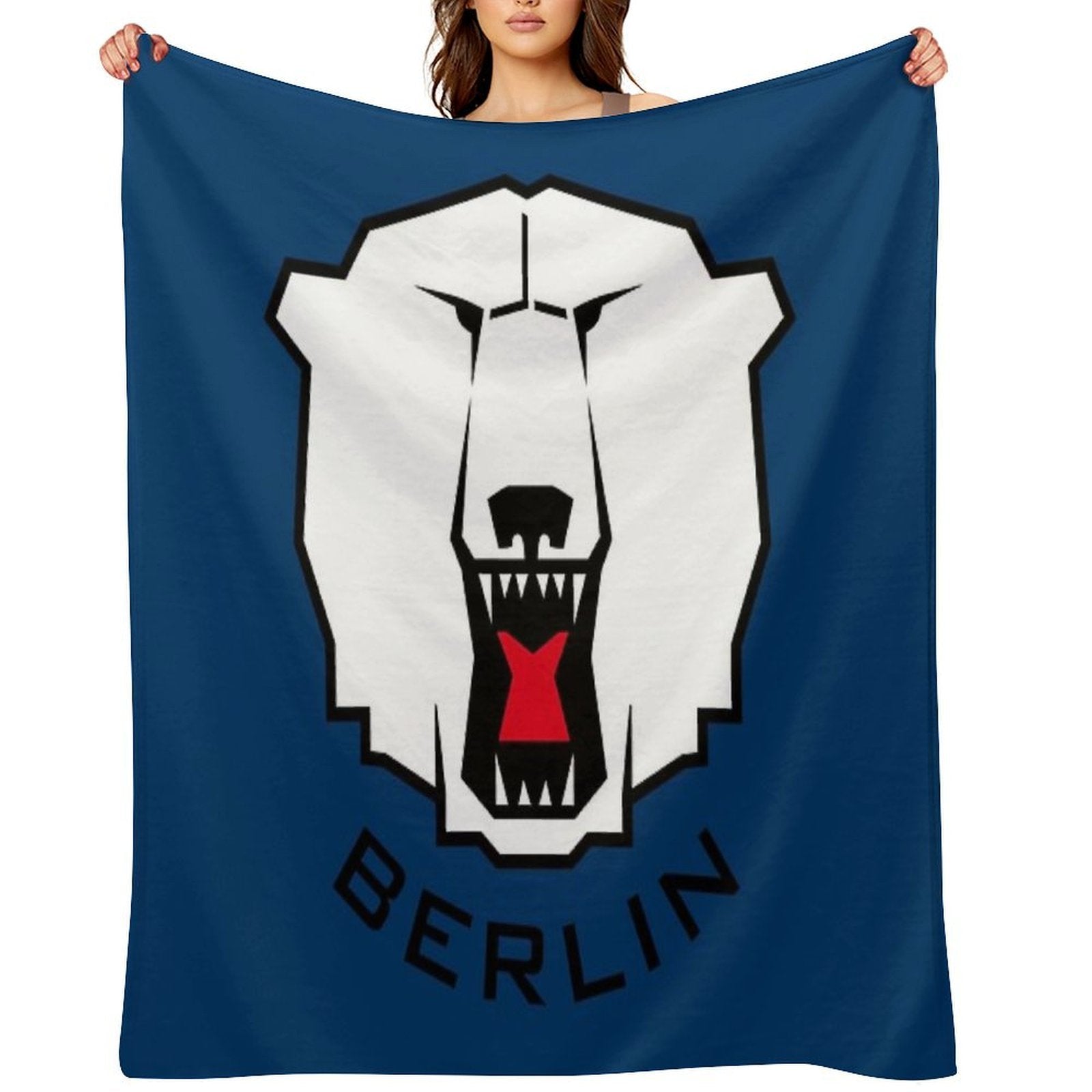 Eisbären Berlin Versatility Throw Blanket