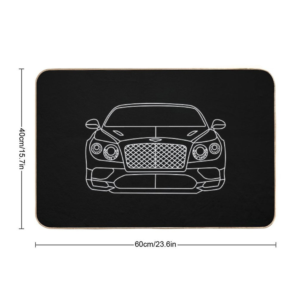 Bentley ContinentalGT  Rapid-Drying Bath Mat