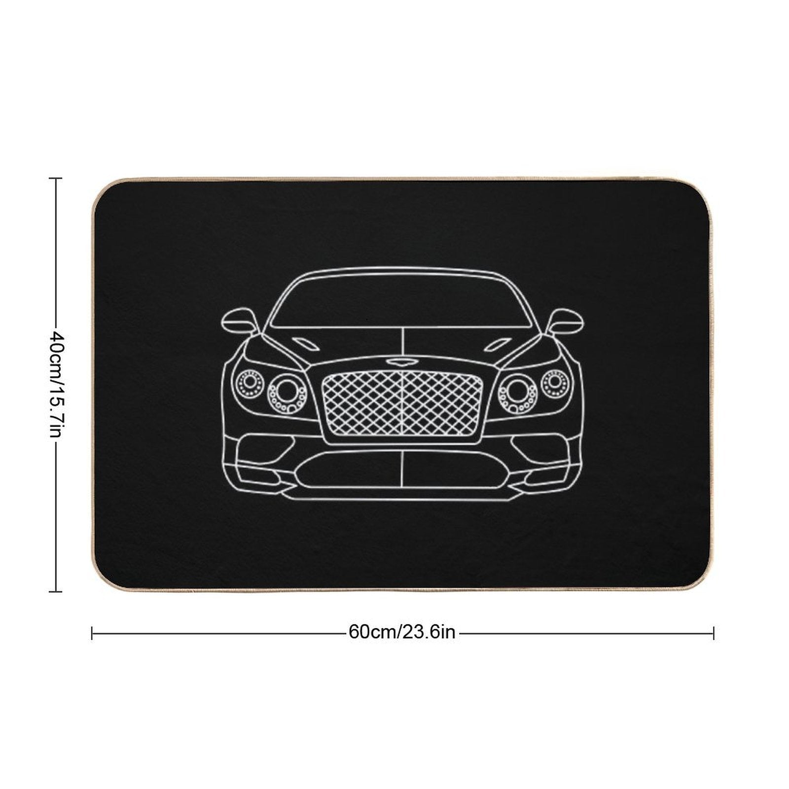 Bentley ContinentalGT  Rapid-Drying Bath Mat