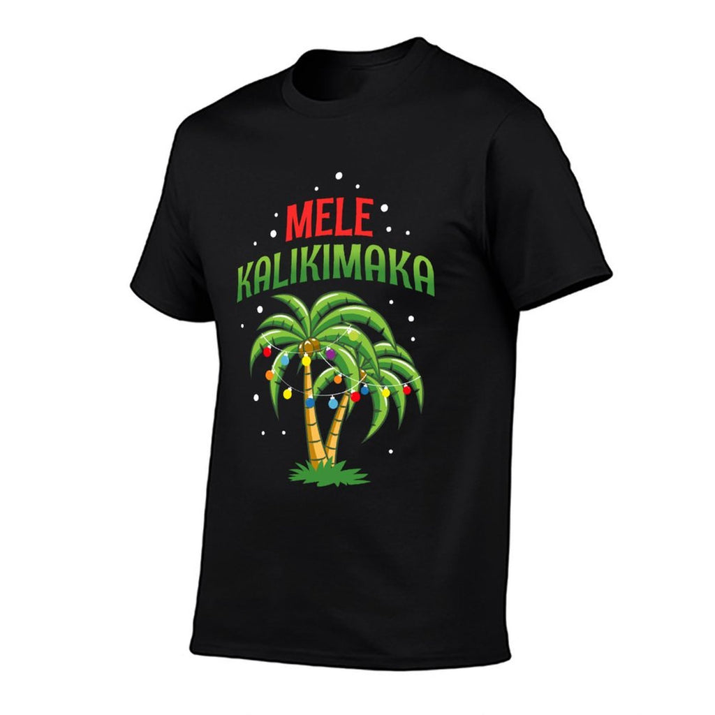 Mele Kalikimaka Hawaiian Christmas  Relaxed-fit T-Shirt