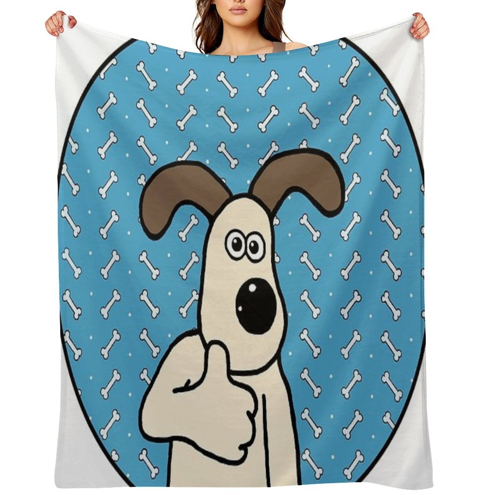 Gromit Shrink-resistant Throw Blanket
