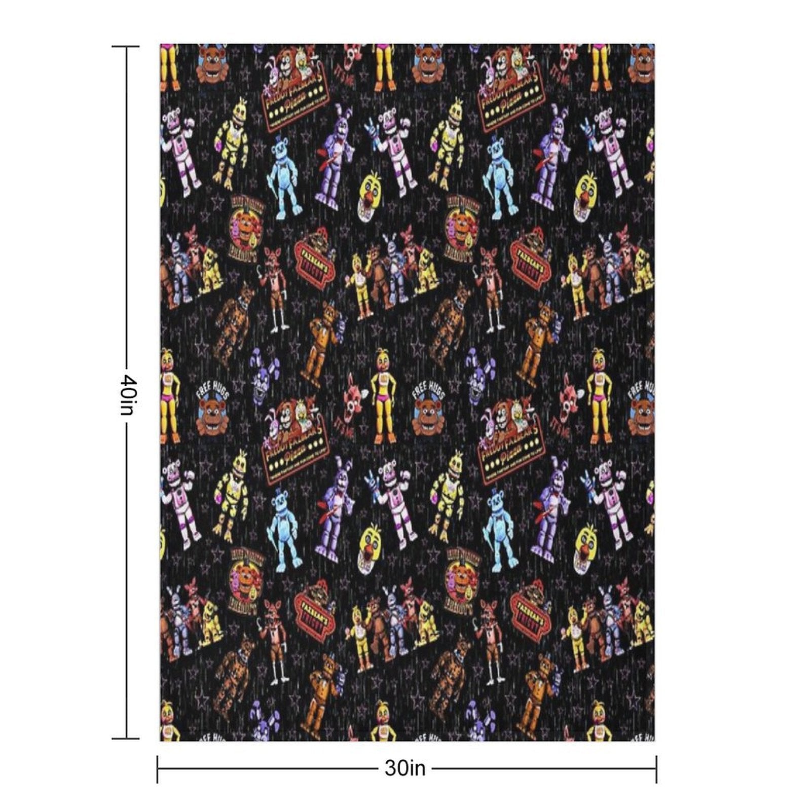 Five Nights at Freddy’s Multi-functional Throw Blanket