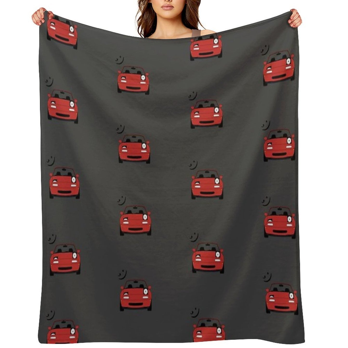 Miata ;) Plush Throw Blanket