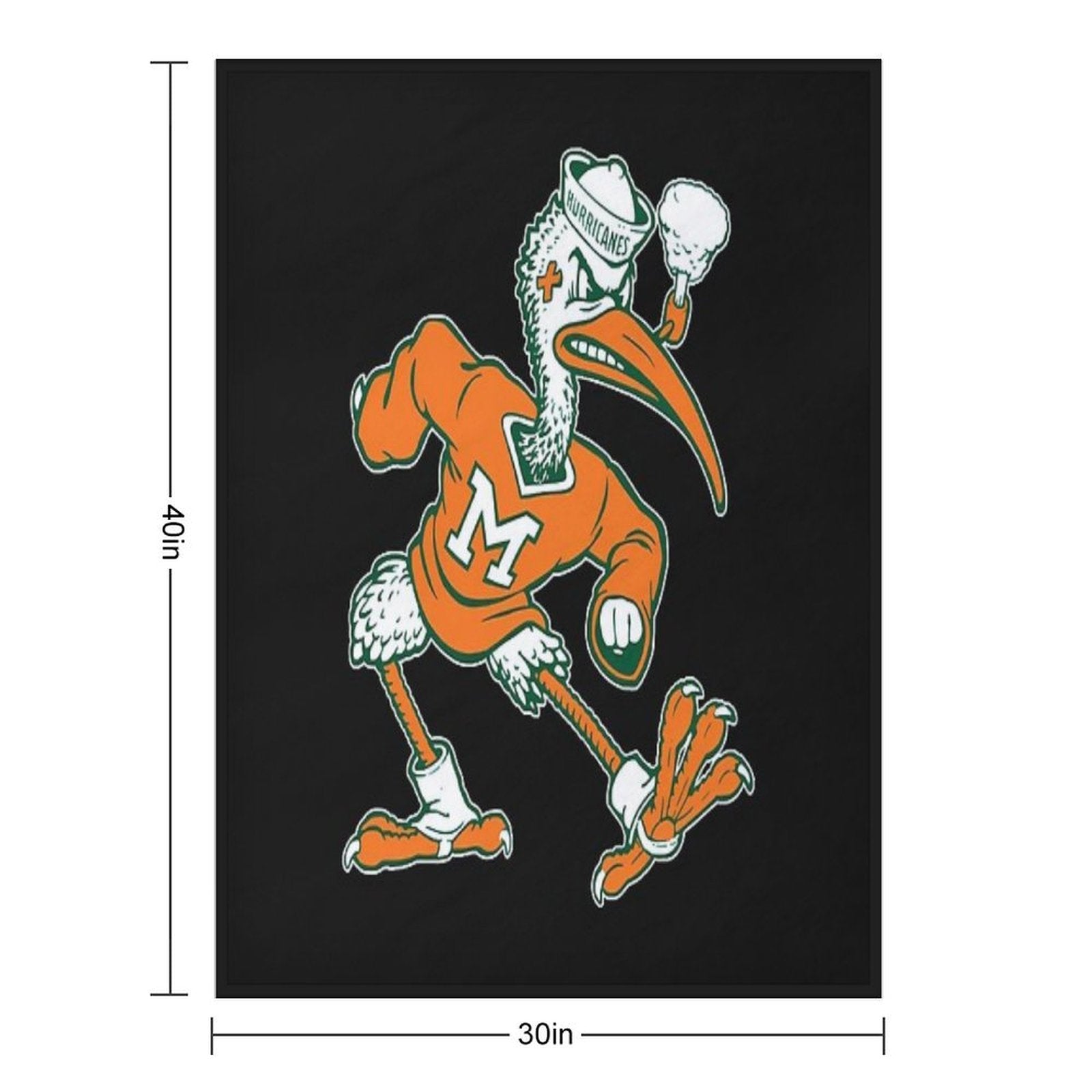 Vintage Sebastian Mascot Of Univ Velvety-soft Throw Blanket