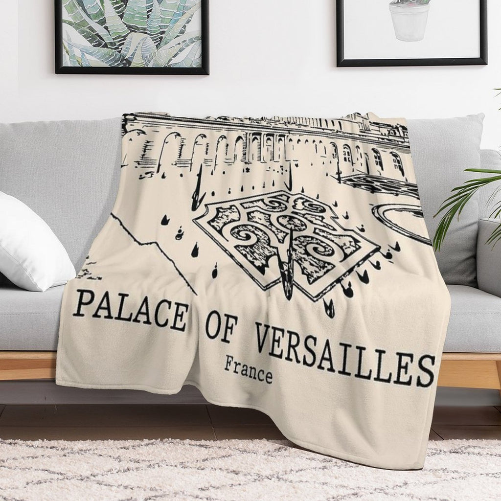 Palace of Versailles - France Shrink-resistant Throw Blanket