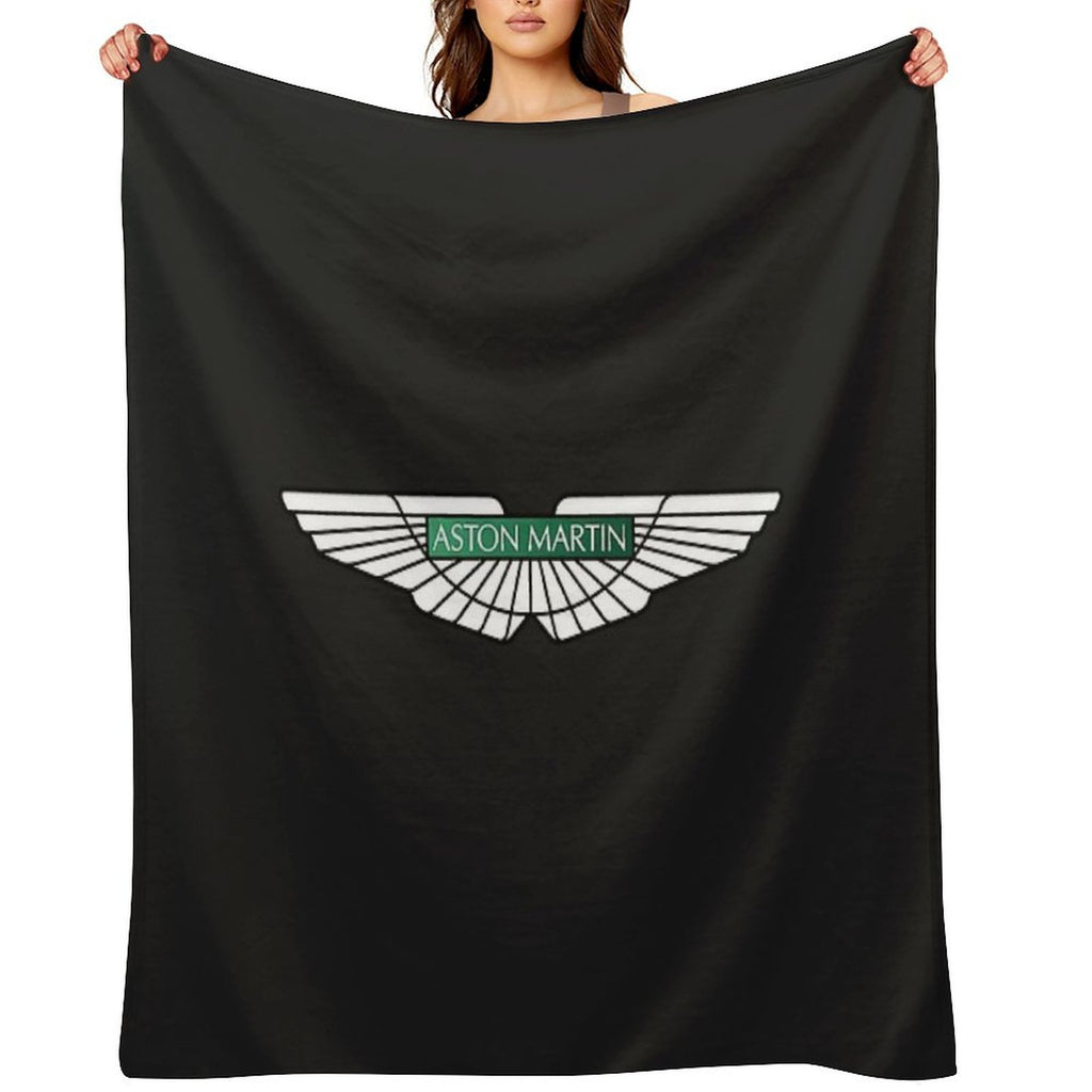 Aston Martin Logo Eco-conscious Throw Blanket