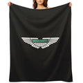 Aston Martin Logo Eco-conscious Throw Blanket