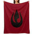 Fire Nation Logo All-season Throw Blanket
