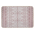 Bohemian Design Throw Pillow  Fade-Resistant Bath Mat