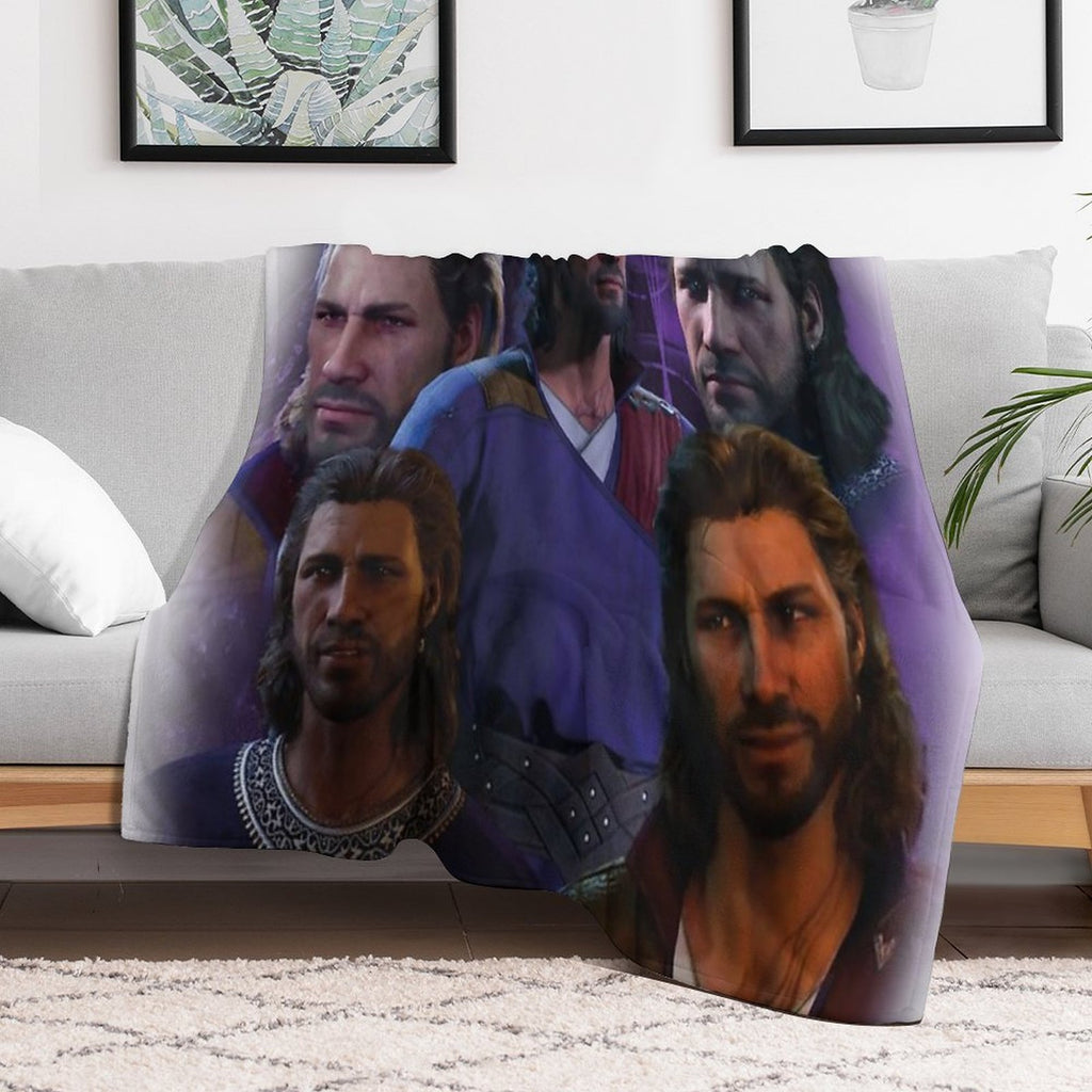 Gale of Waterdeep Eco-conscious Throw Blanket