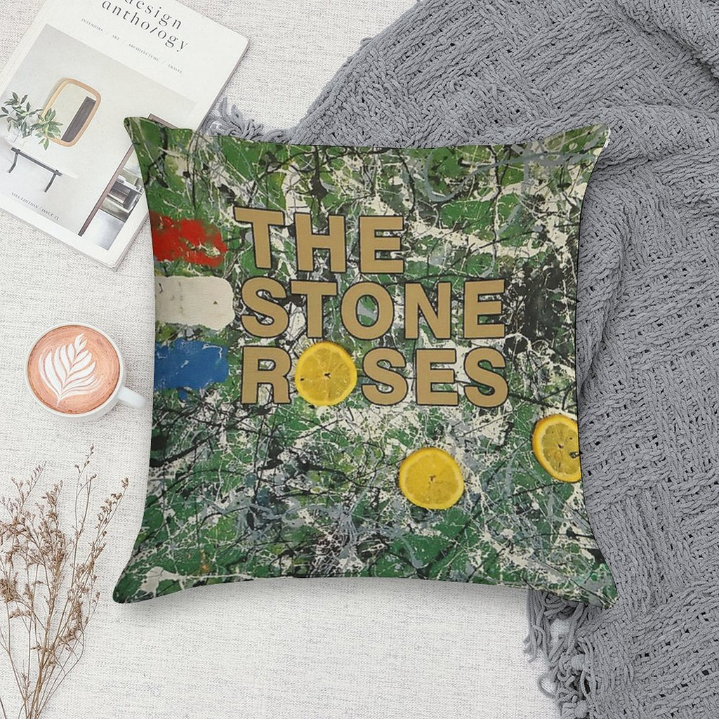 The Three Yellow Soft Fade-Resistant Throw Pillow