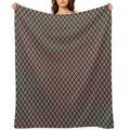 Earth Tones Wild Tiered Diamonds All-season Throw Blanket