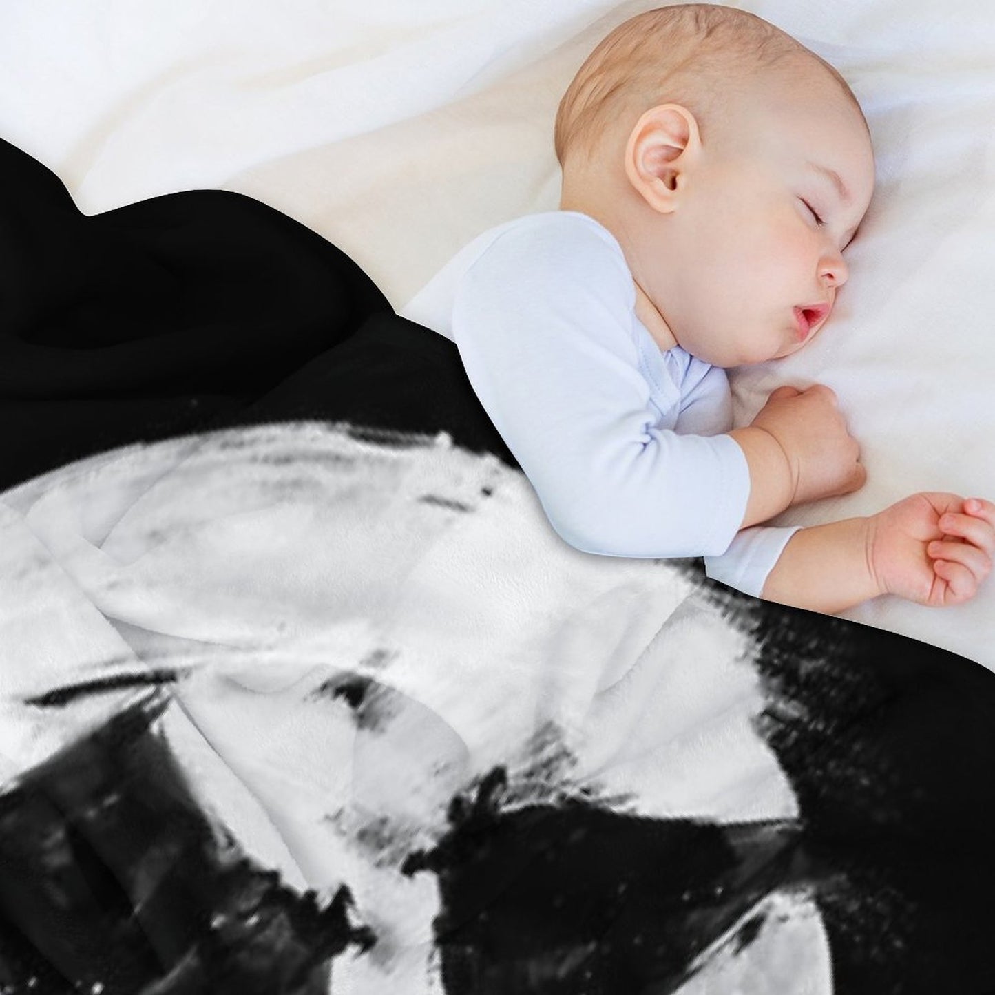 Midnight Desolation Easy Care Throw Blanket
