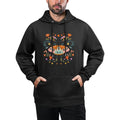 Mystical Butterfly Scandinavian Folk Art Botanical Breathable Fabric Hoodie