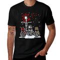 Funny Christmas 2025 Faith Hope Love Snowman Christian Cross  Wrinkle-resistant T-Shirt