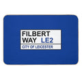 Leicester City Football Team Filbert Way Street Sign  Toxin-Free Bath Mat
