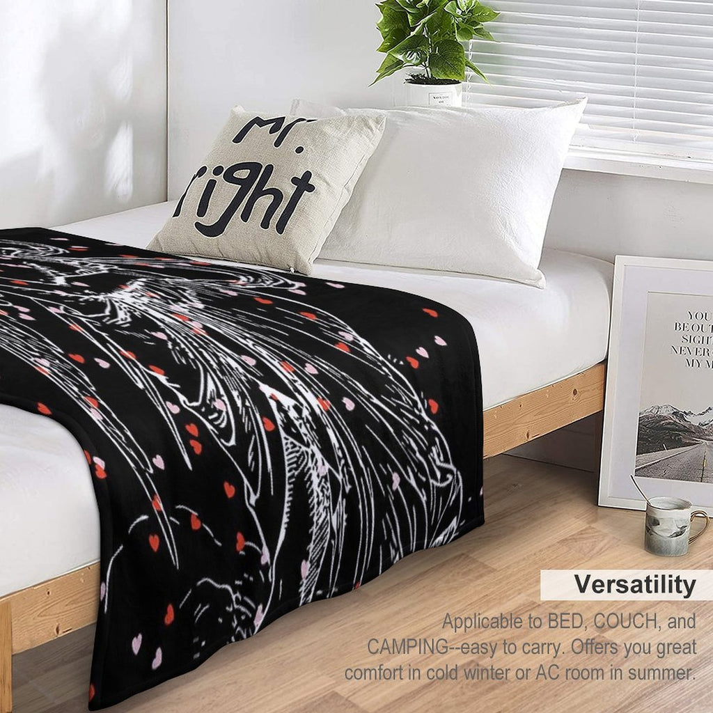 Cupid And Psyche Lightweight Throw Blanket