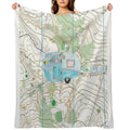 Camper Gift-ready Throw Blanket