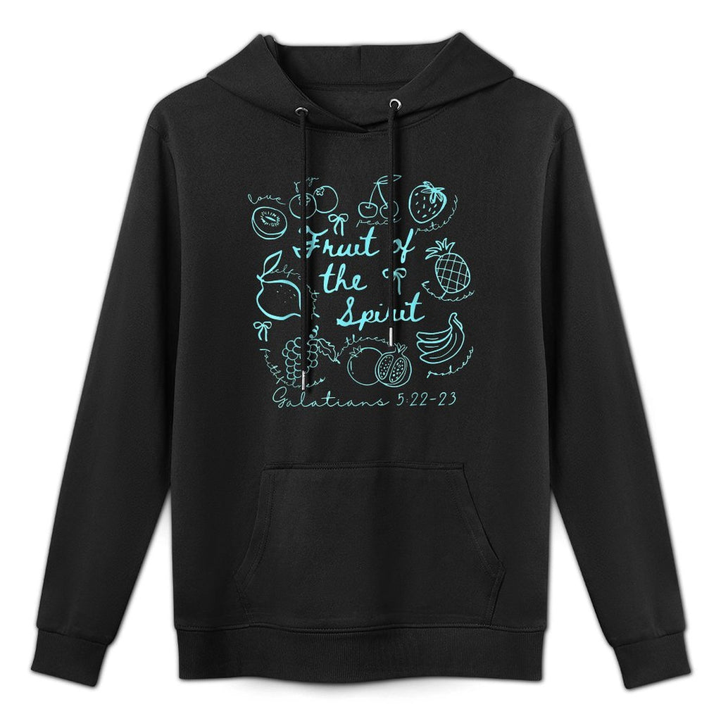 Fruit Of The Spirit Galatians 522-23 Cute Christian Breathable Fabric Hoodie
