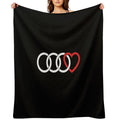 Audi Love (Dark) Compact Throw Blanket