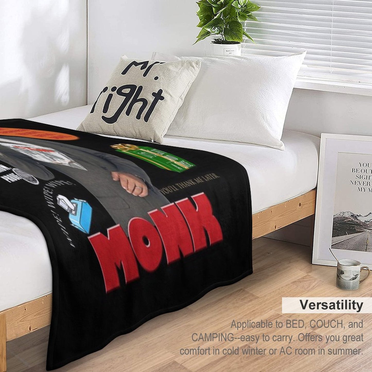 Monk Quotes All-season Throw Blanket