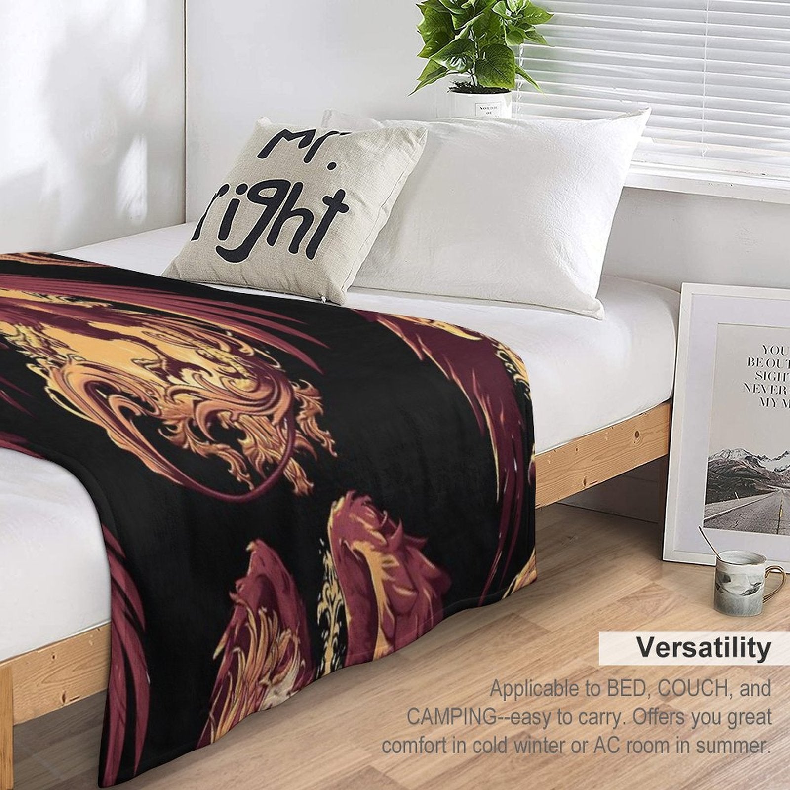 Griffin Compact Throw Blanket