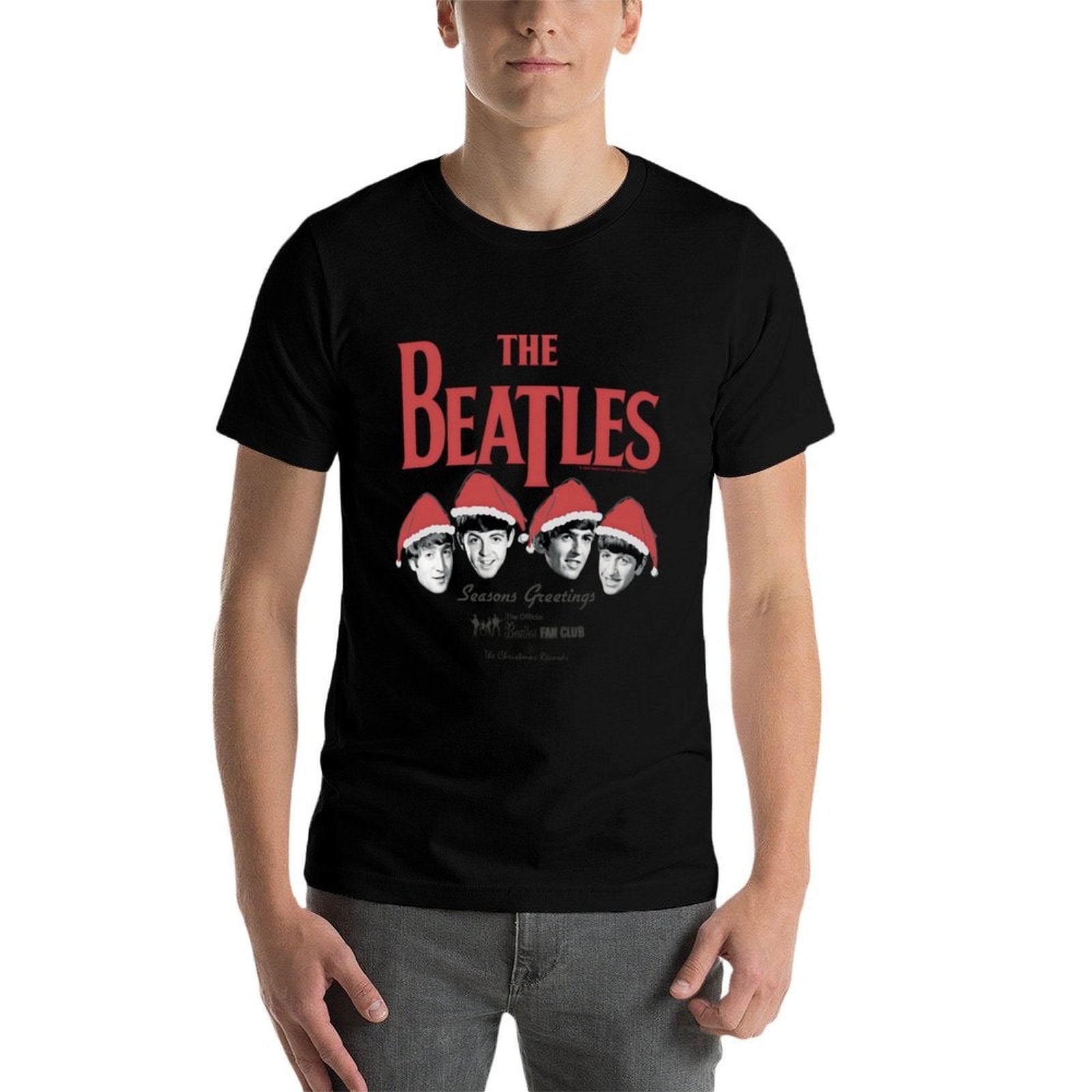 The Beatles - Seasons Greetings Christmas Records Sweatshirt  Graphic-printed T-Shirt