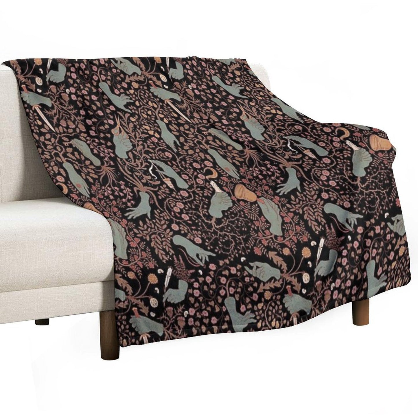 Your Hands Are Cold Easy Care Throw Blanket
