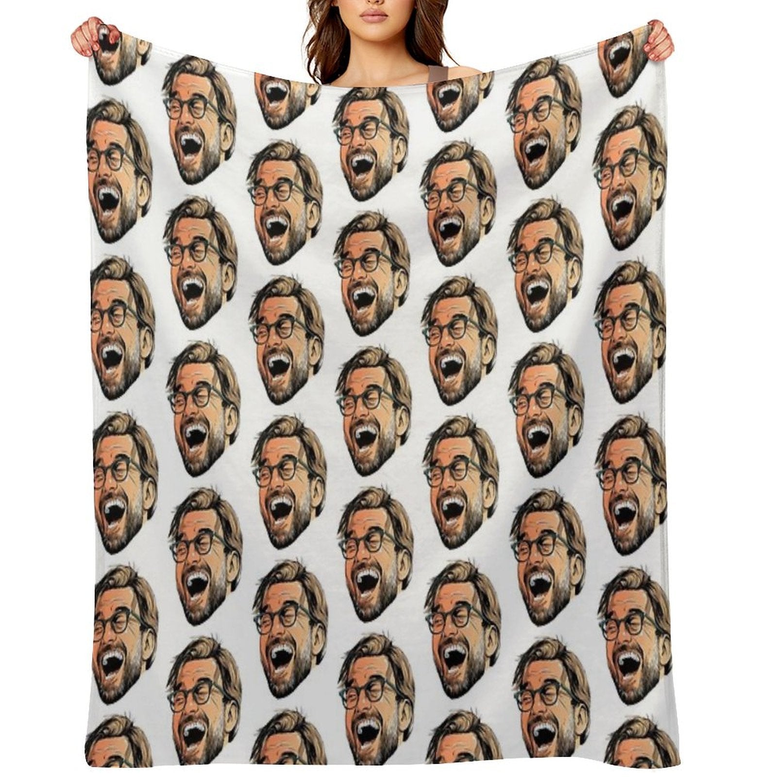 Joyous Klopp Shrink-resistant Throw Blanket