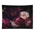 Vintage Moody Floral Baroque Botanical Night Garden Nightgarden Tapestry