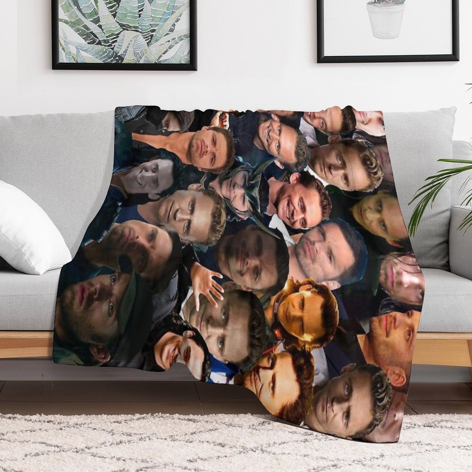 Bettina Custom Order Plush Throw Blanket