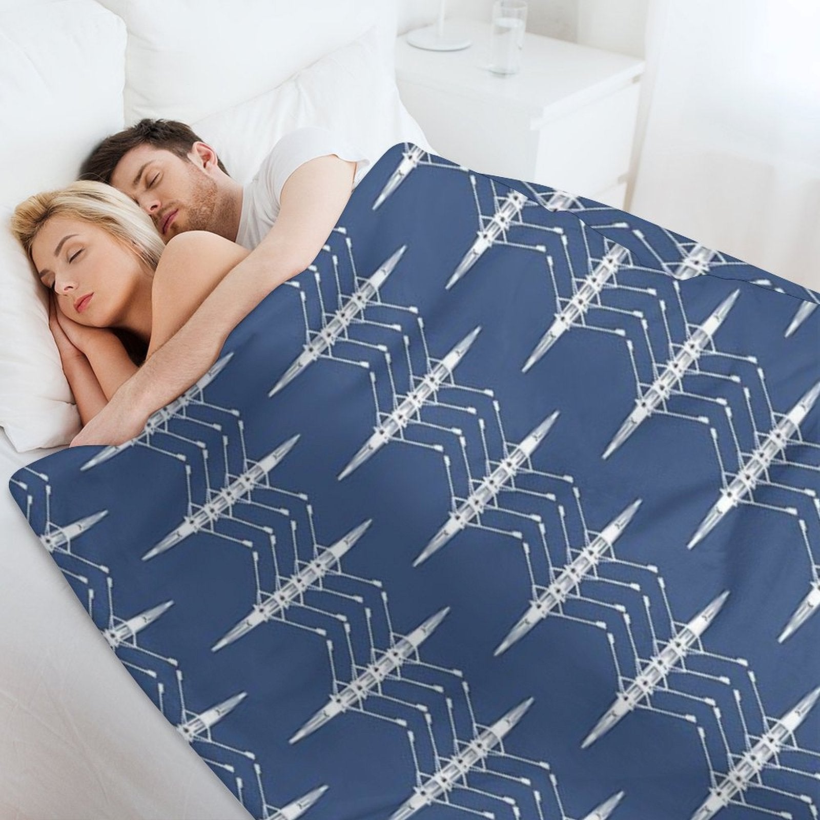 Rowing, Rowing Boat Lightweight Throw Blanket