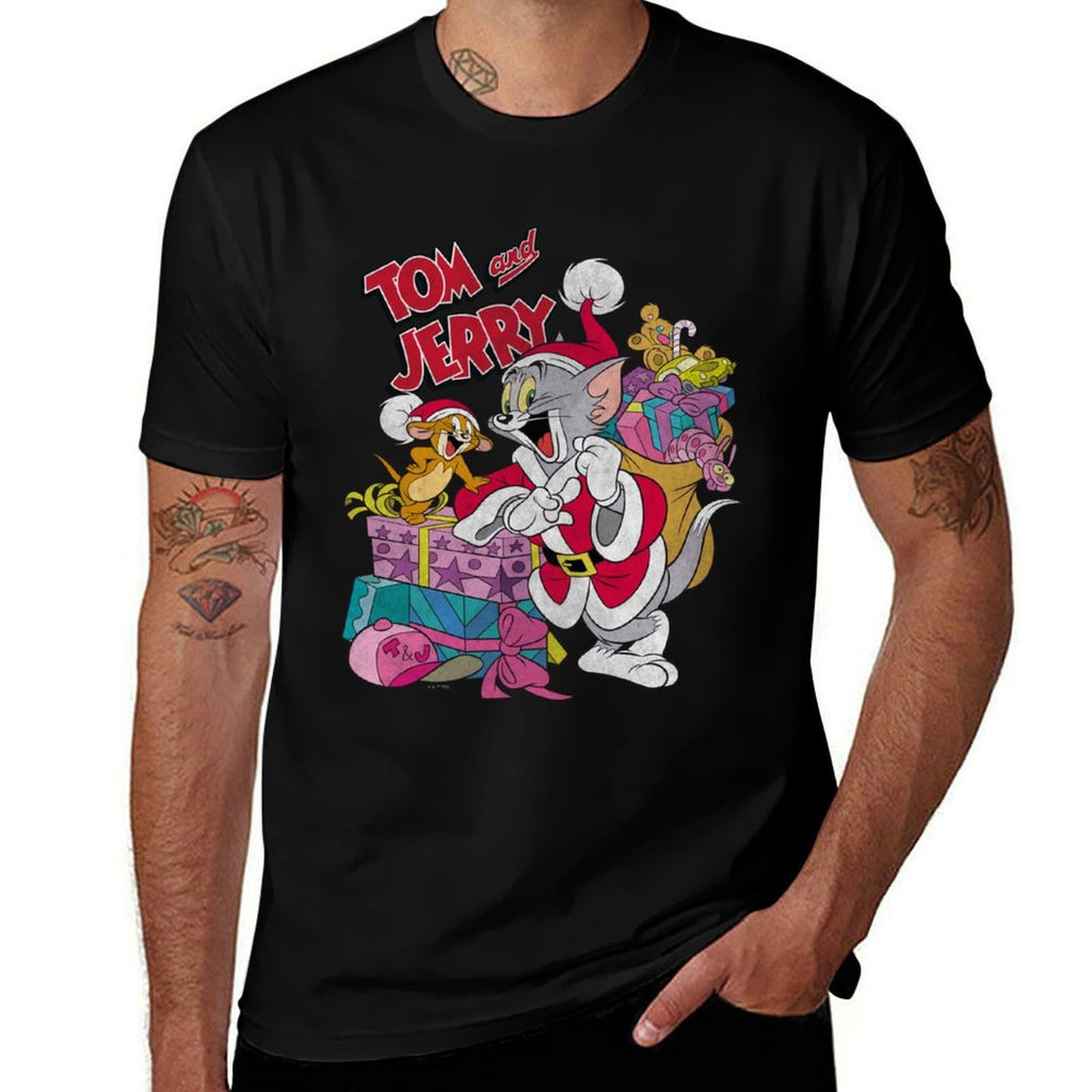 Tom And Jerry Christmas Presents  Breathable T-Shirt