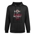 Womens Mom of The Sweet Sixteen Birthday Girl Matching Family Bday Breathable Fabric Hoodie