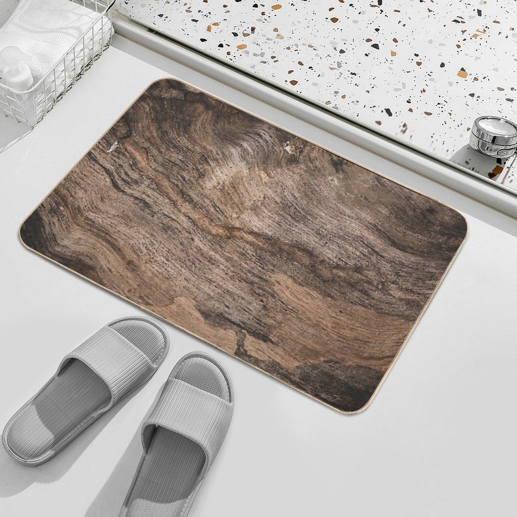 Wood  Odorless Bath Mat