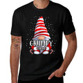 Grumpy Gnome Christmas Pajamas Matching Family Group  Lightweight T-Shirt