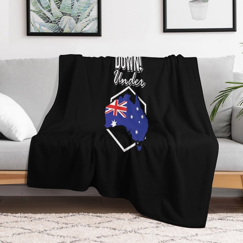 Down Under! Comfort Throw Blanket