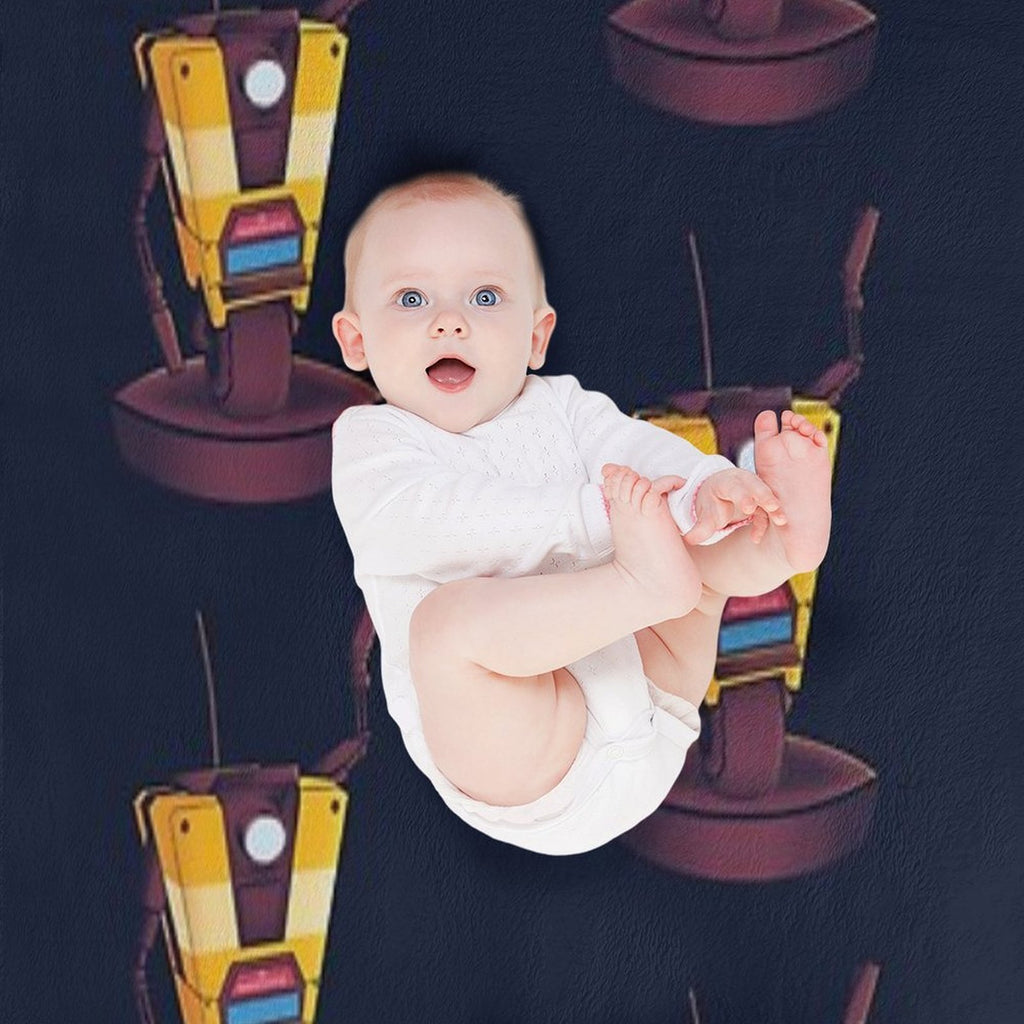 Waving Claptrap! Compact Throw Blanket
