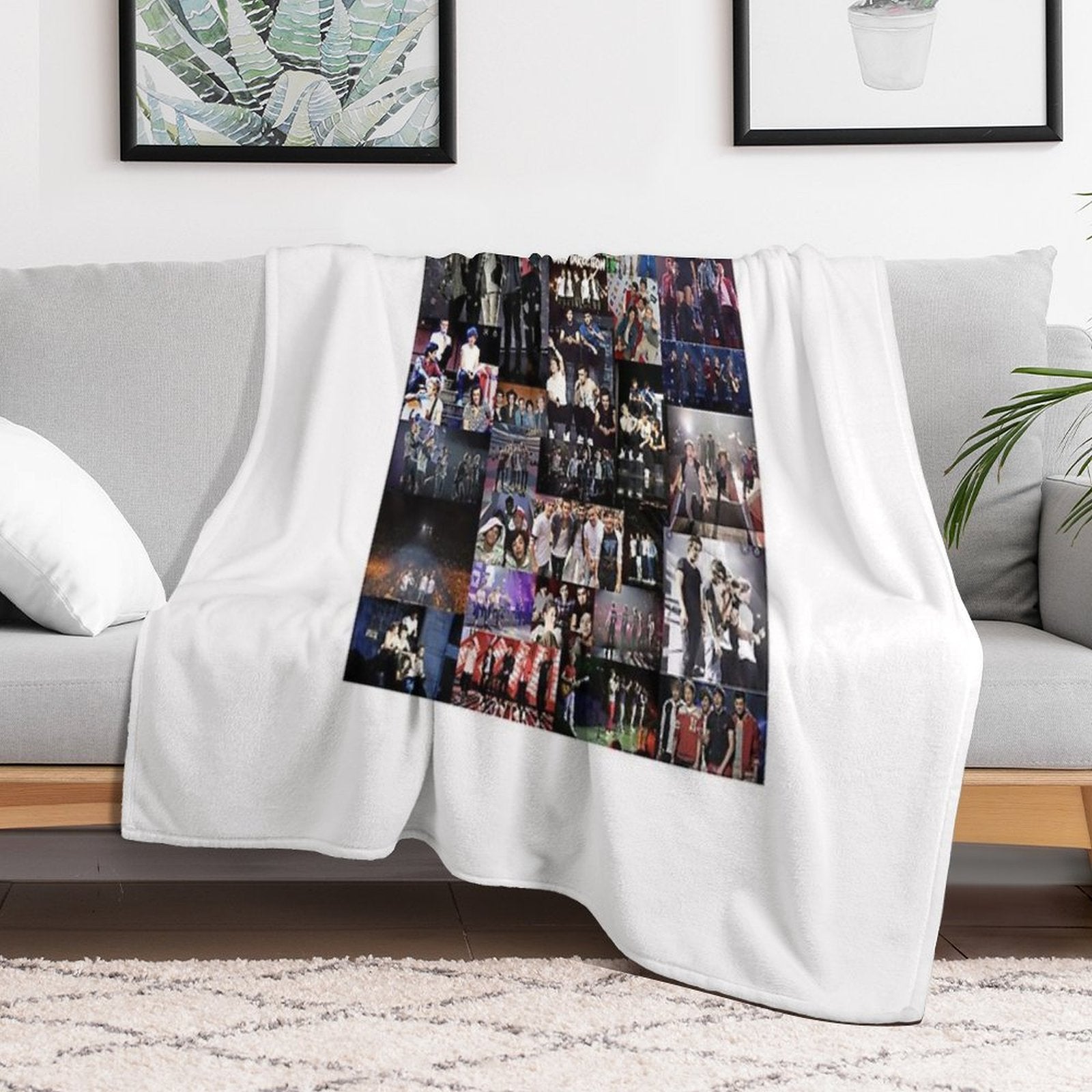 One Direction Travel-friendly Throw Blanket