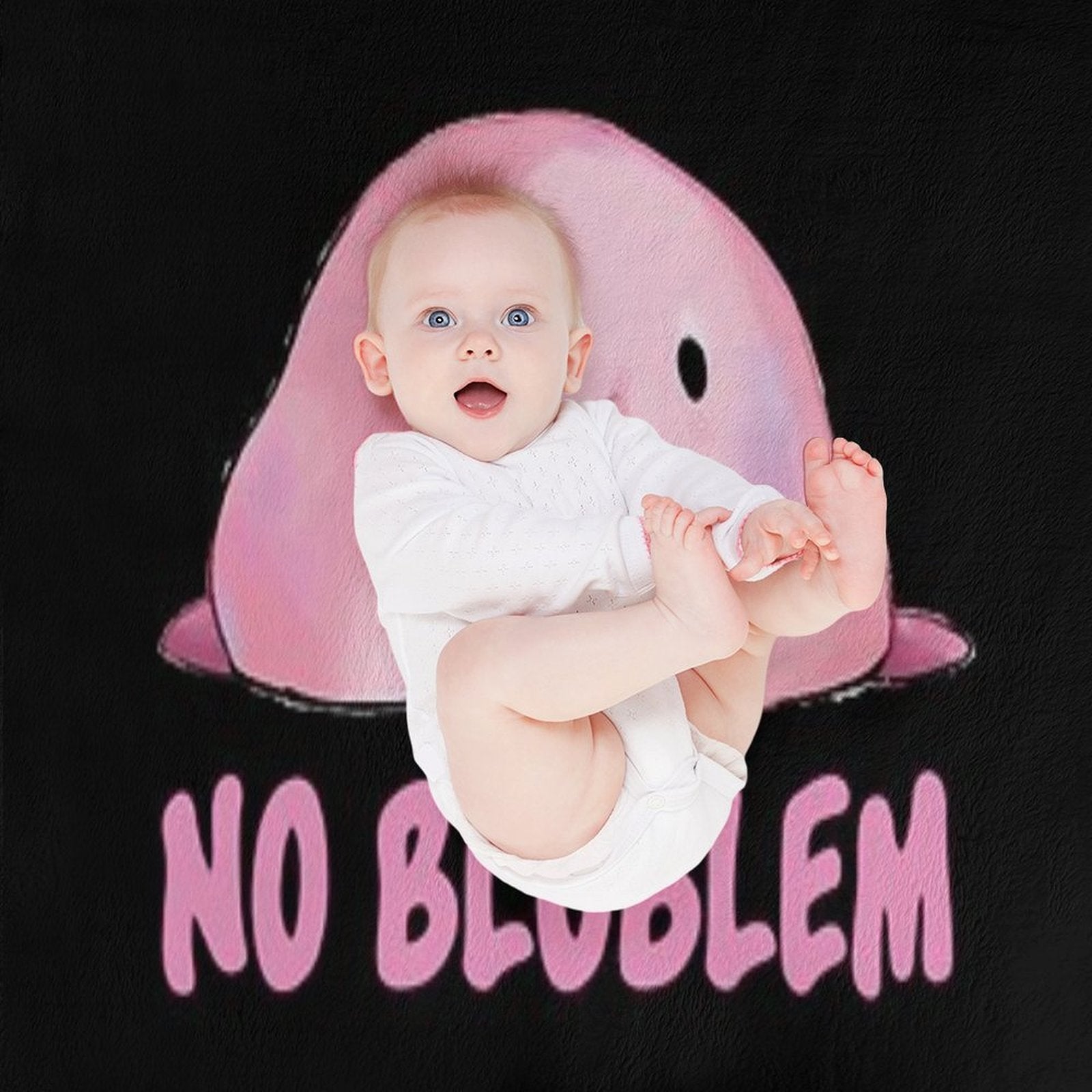 Blobfish Quick-dry Throw Blanket