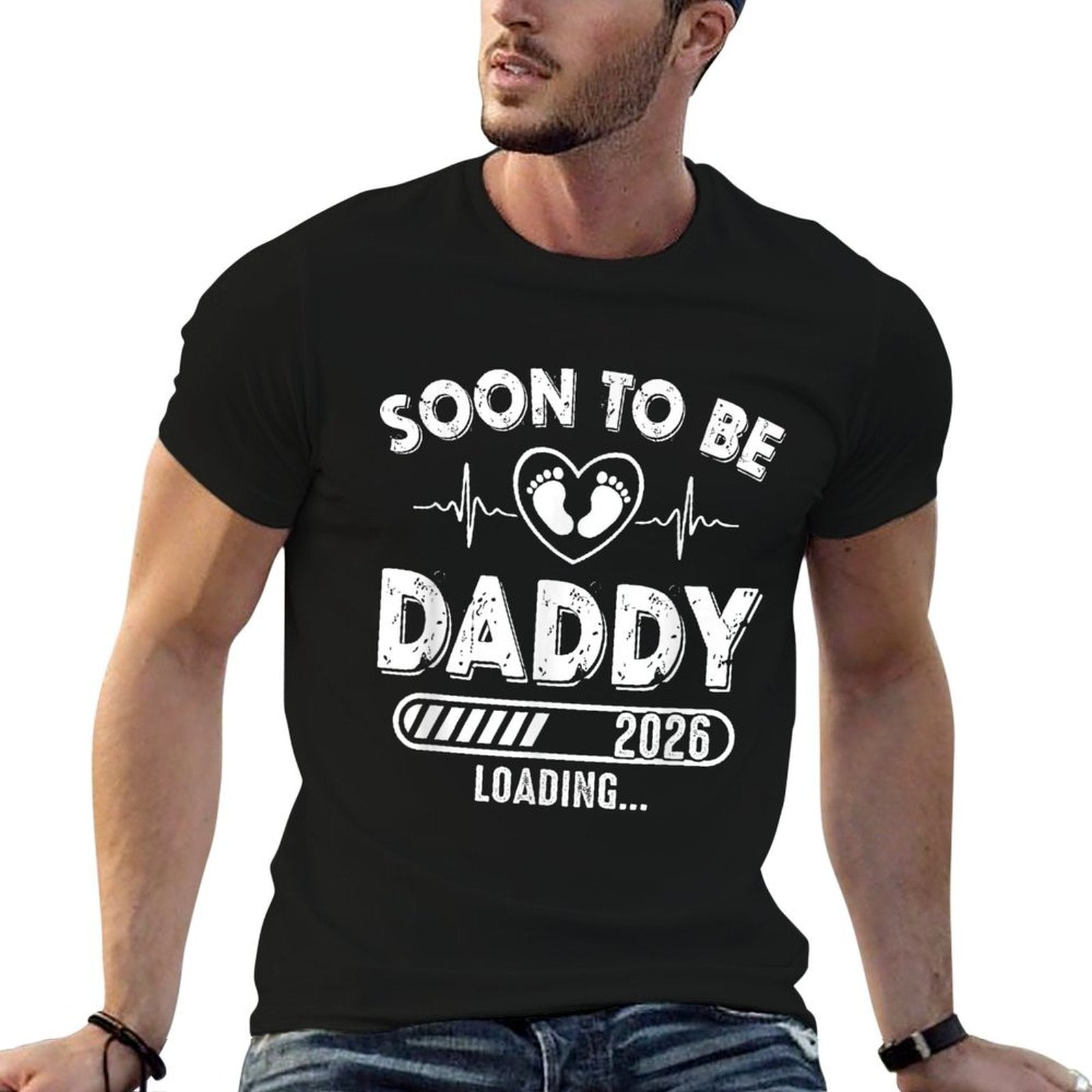 Soon To Be Daddy Est. 2026 New Dad Fathers Day First Time  Odor-resistant T-Shirt