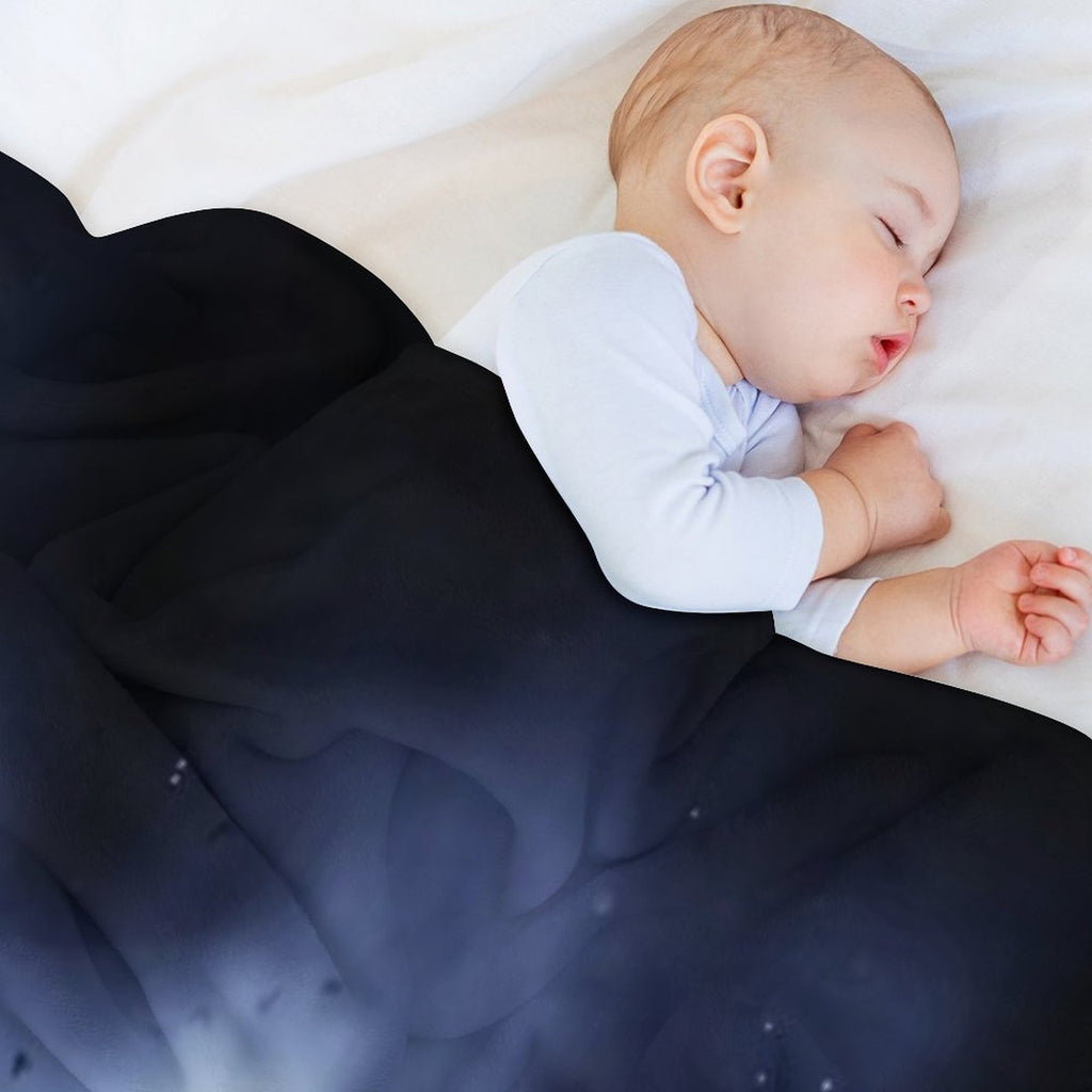 Raven in Mystical Light Lightweight Throw Blanket