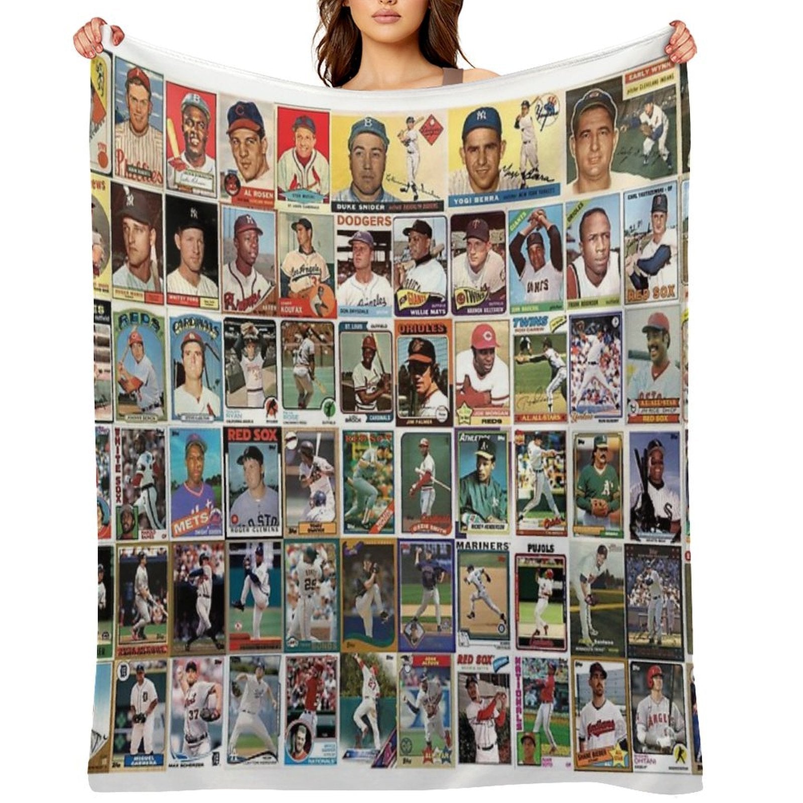 Baseball Through The Years Quick-dry Throw Blanket