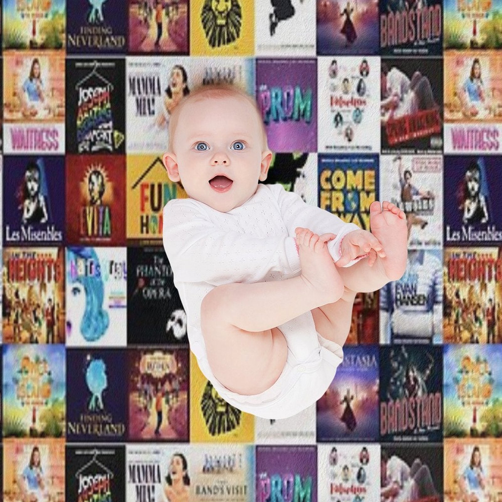 Broadway's Must Sees! Eco-conscious Throw Blanket